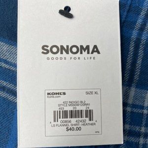 Flannel Long Sleeve Shirt